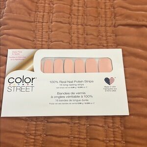 Color Street Nail Polish Strips - Pink